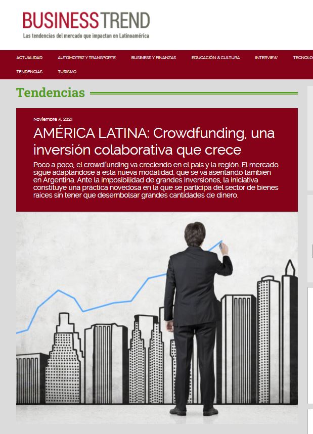 AMÉRICA LATINA: Crowdfunding, una inversión colaborativa que crece
