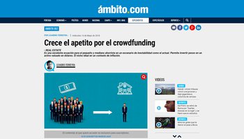 Ambito.com Explains How it is Possible to Invest in Global Real Estate From With Only 7 Clicks