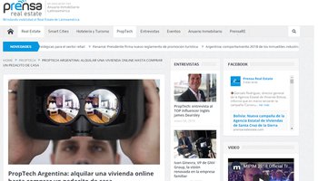 Bricksave featured in PropTech Argentina on the 13th of February