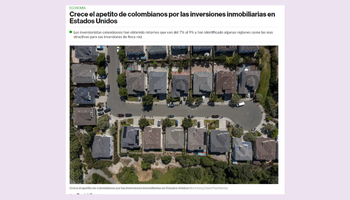 Crece el apetito de colombianos por las inversiones inmobiliarias en Estados Unidos