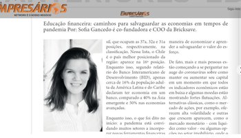 Educación financiera: formas de salvaguardar las economías en tiempos de pandemia por Sofía Gancedo, cofundador y COO de Bricksave.