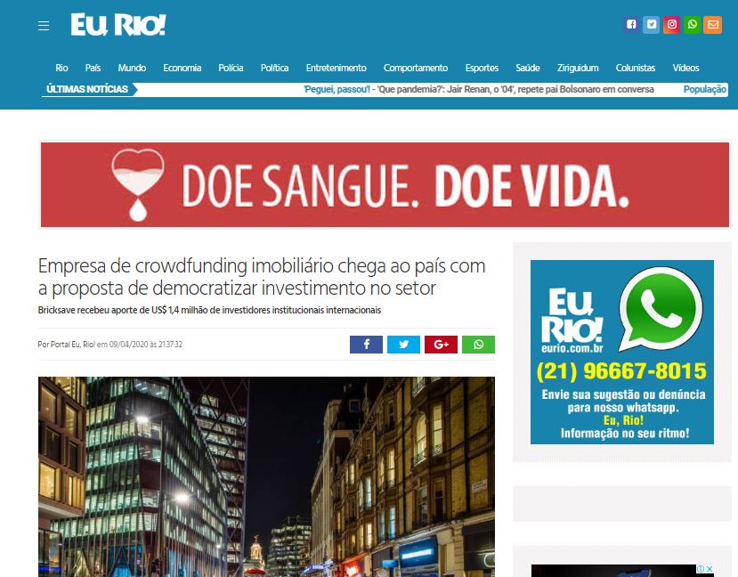 Real estate crowdfunding company arrives in Brazil with the proposal to democratise Real Estate investment