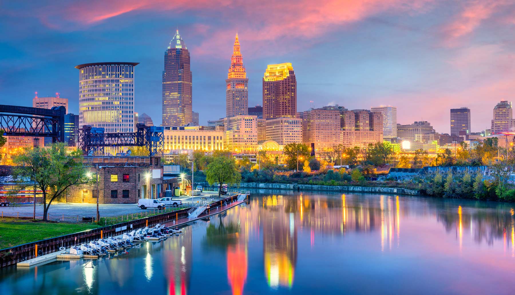 Landscape picture of Cleveland (OH)